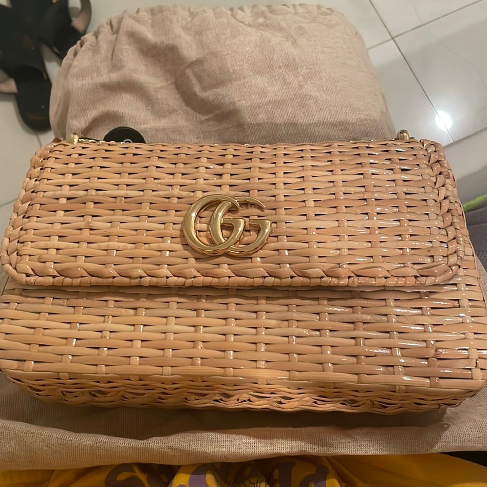 Gucci wicker Bag